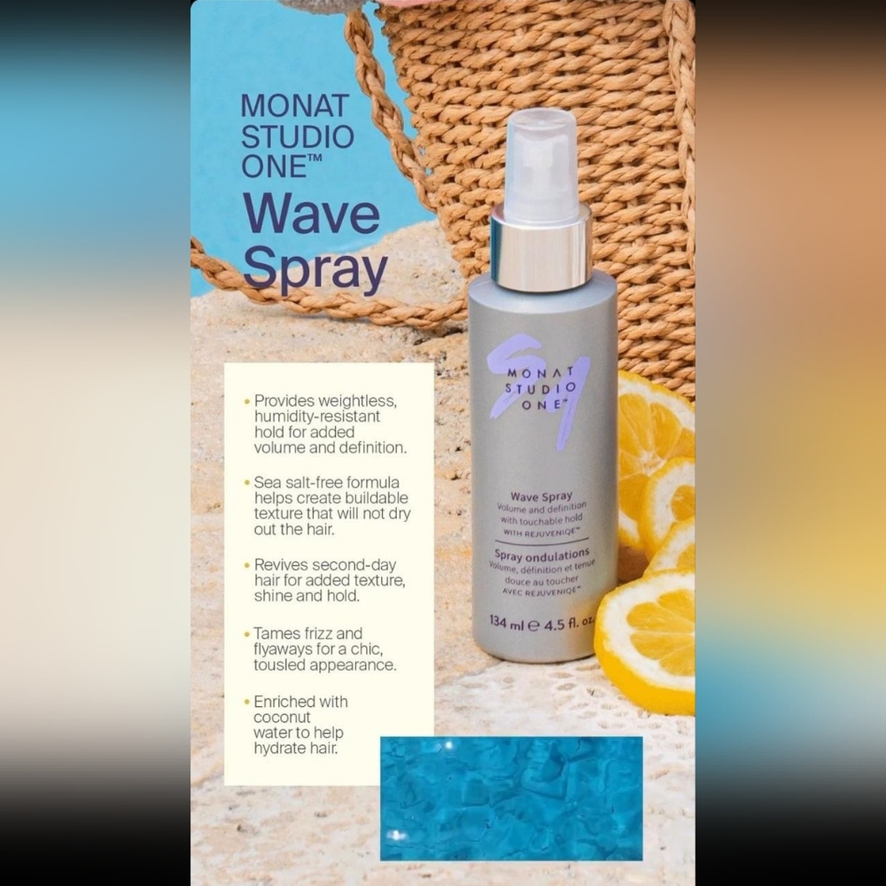 Monat wave spray New unused